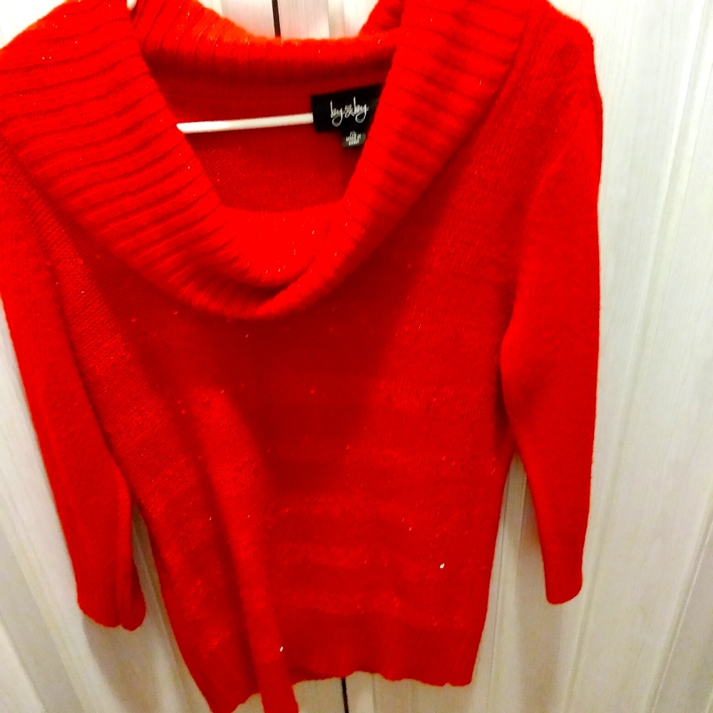 Cowl neck sweater